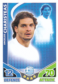 Angelos Charisteas Greece 2010 World Cup Match Attax #112